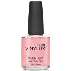 CND Vinylux weekly polish - #118 grapefruit sparkle